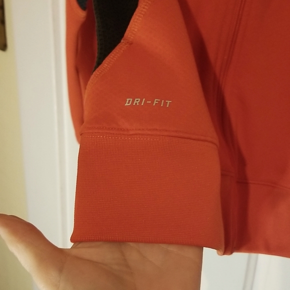 Nike Dri-Fit Orange Jacket - Picture 5 of 6